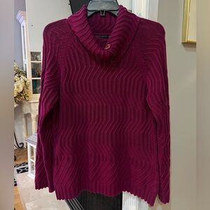 Parkhurst Women’s Long Sleeve Cowl Neck Knit Sweater